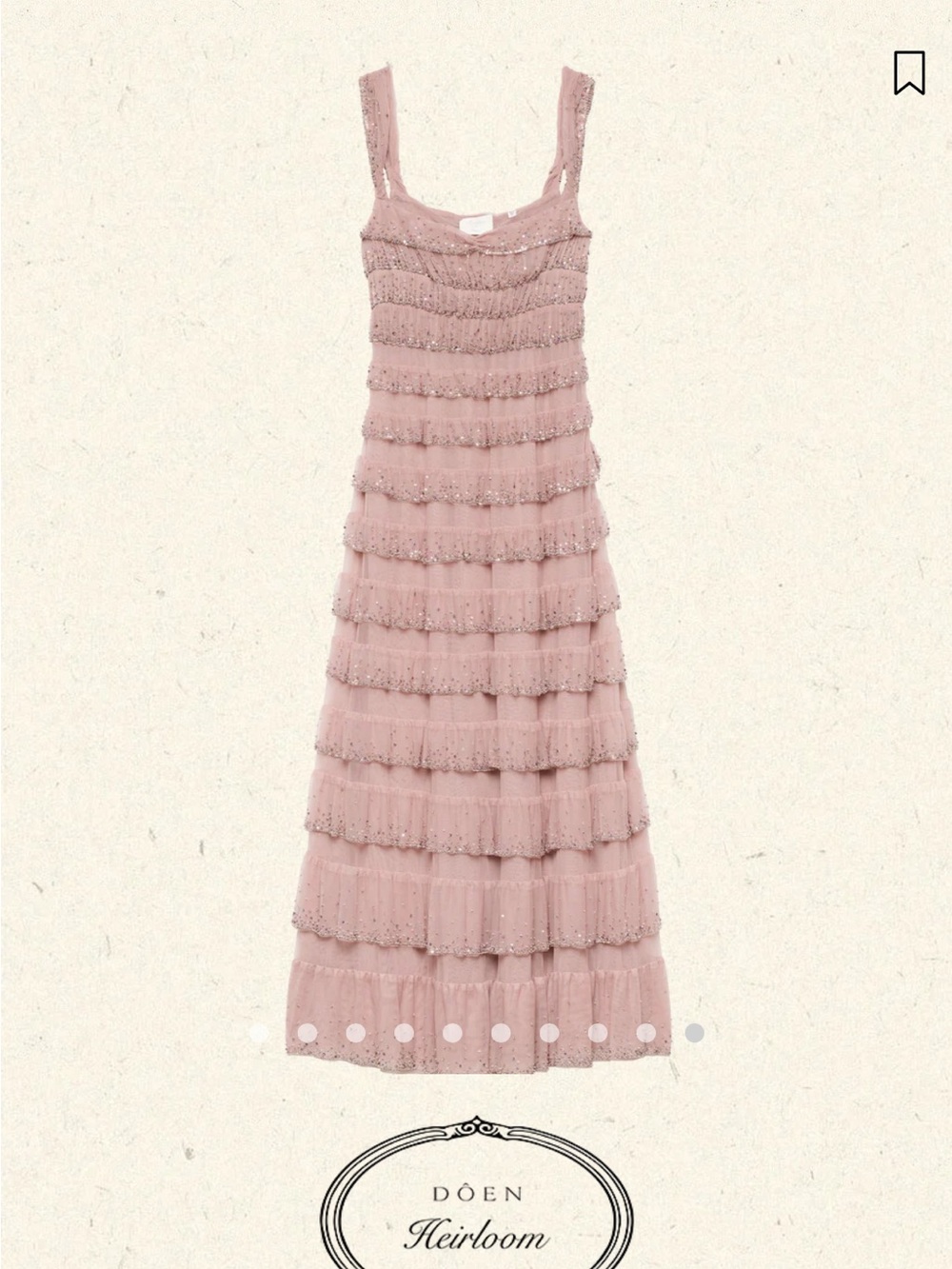 ISO DOEN PIERRETTE DRESS